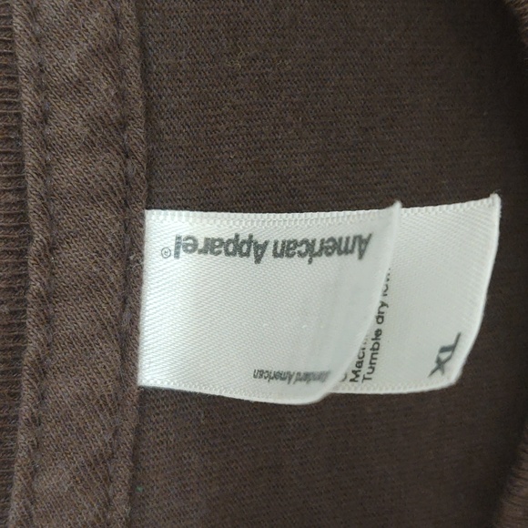 *FINAL SALE* EUC American Apparel Mens Tee Soco & Lime Size XL - Picture 4 of 5